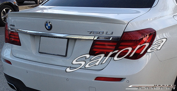 Custom BMW 7 Series  Sedan Trunk Wing (2009 - 2015) - $370.00 (Part #BM-112-TW)